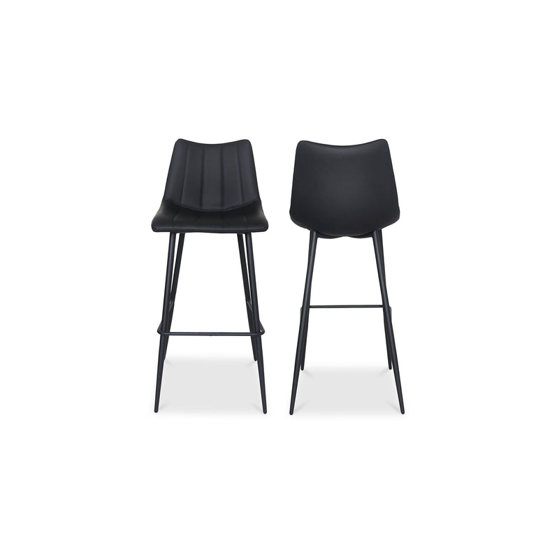 Alibi - Barstool (Set of 2) - Matte Black