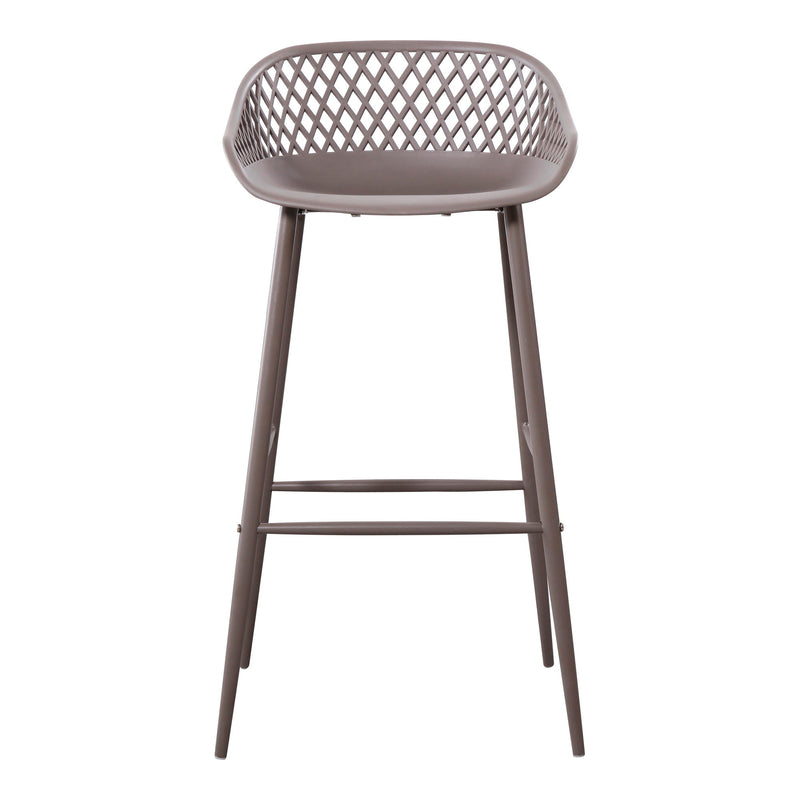 Piazza - Outdoor Barstool (Set of 2) - Gray