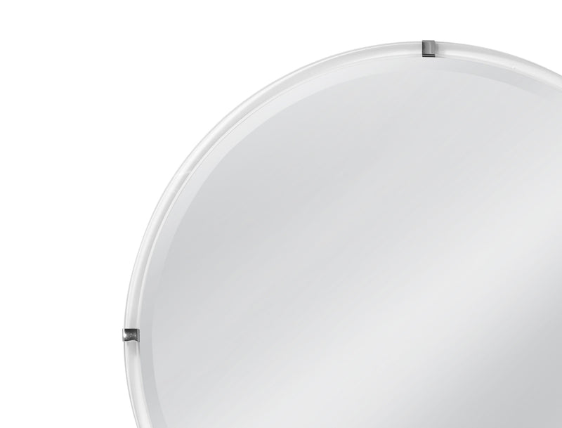 Liza - Wall Mirror - Brushed Nickel