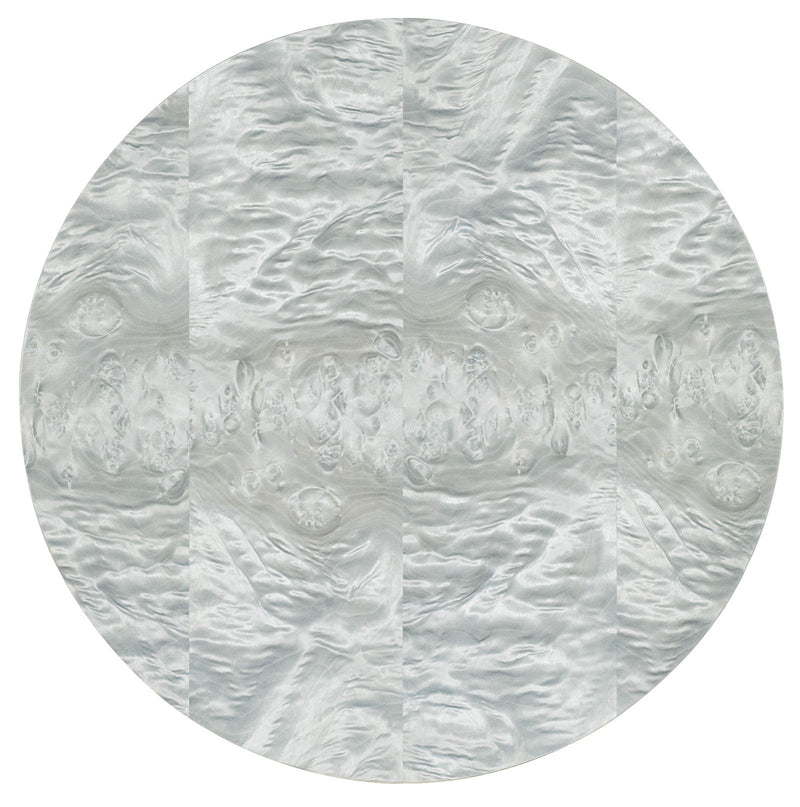 Melange - Emile Accent Table - Pearl Silver