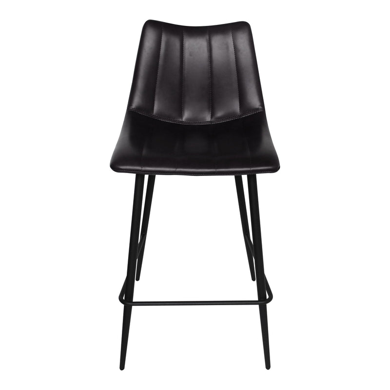 Alibi - Counter Stool (Set of 2) - Matte Black