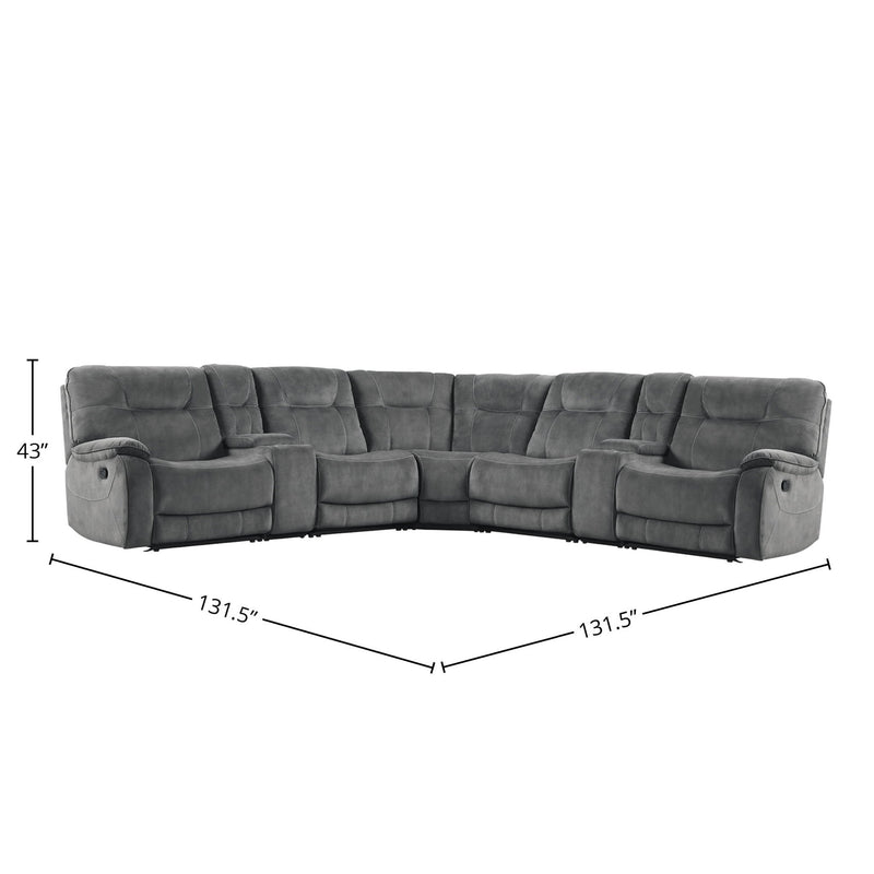 Cooper - Modular Manual Reclining Sectional