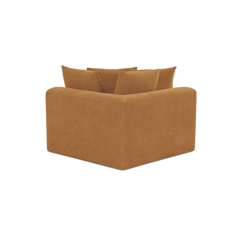 Davie - Right Arm Facing Chair - Golden Yellow