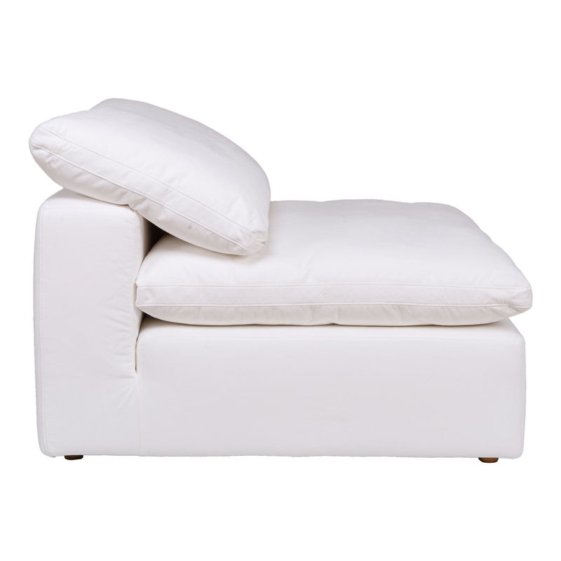 Clay - Livesmart Fabric Slipper Chair - Cream
