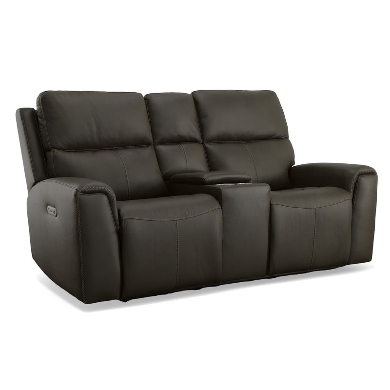 Jarvis - Power Reclining Loveseat With Console & Power Headrests