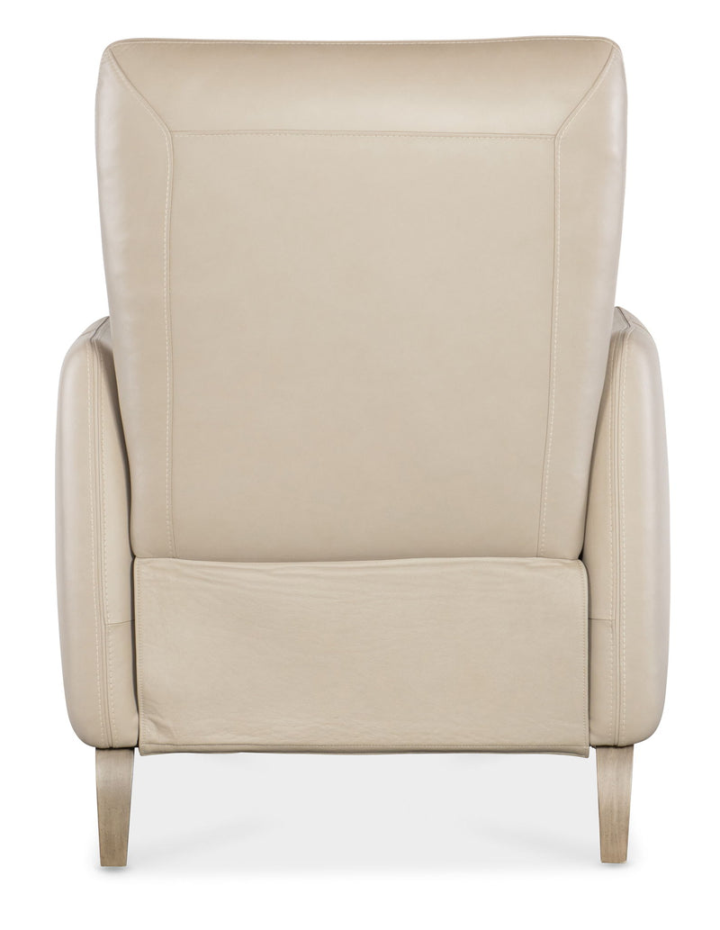 RC - Rumero Press Back Recliner - White