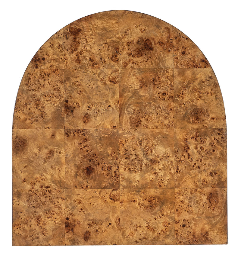 Melange - Burlesque Accent Table - Light Brown