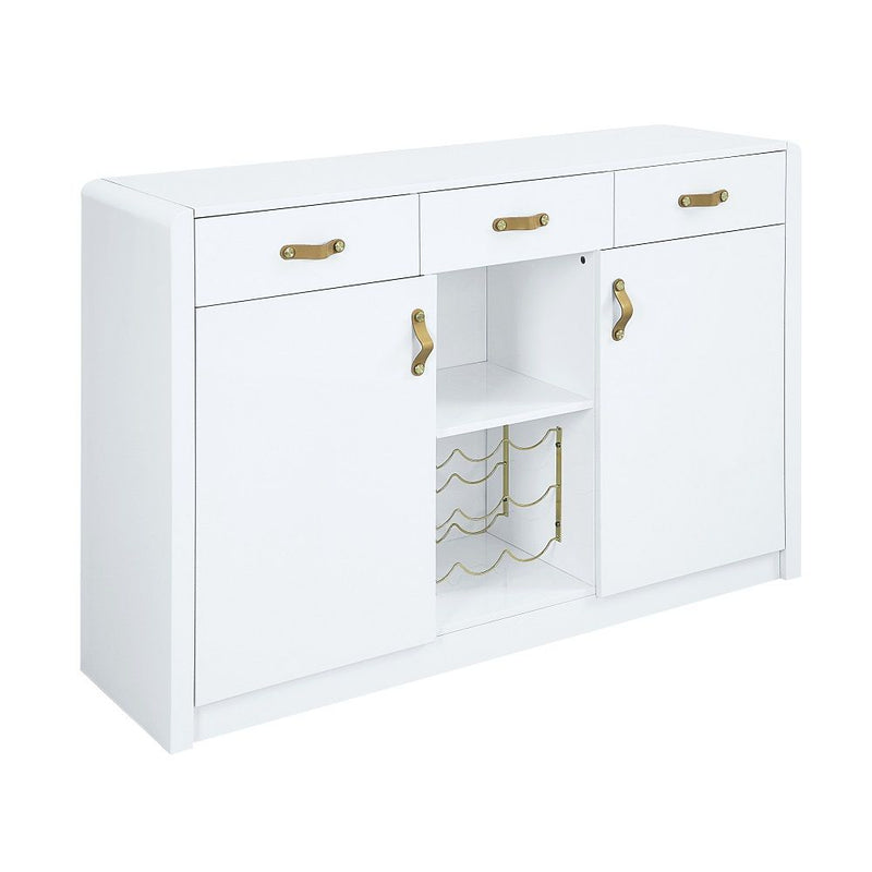 Paxley - Server - White High Gloss