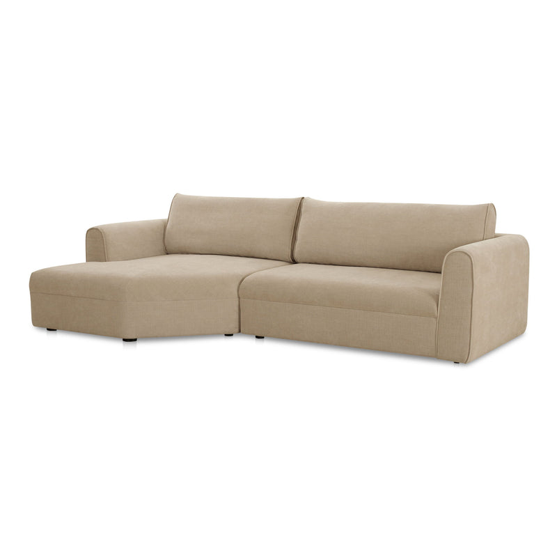 Madrid - Left Sectional - Cool Beige