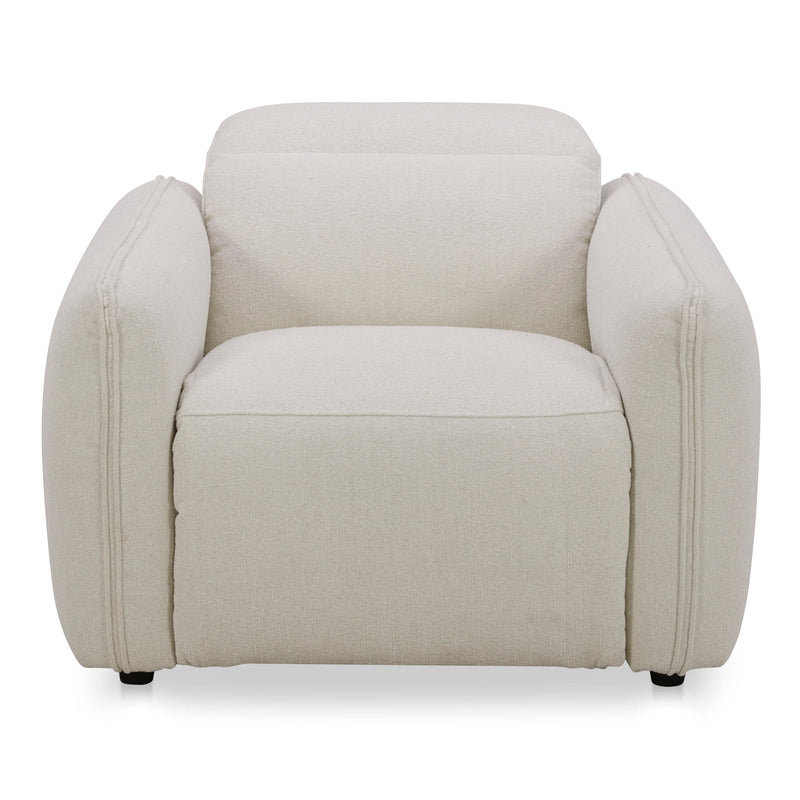 Eli - Power Recliner Chair - Warm White