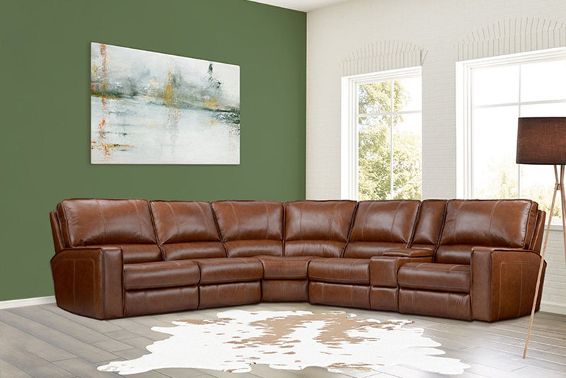 Rockford - 6 Piece Modular Power Reclining Sectional
