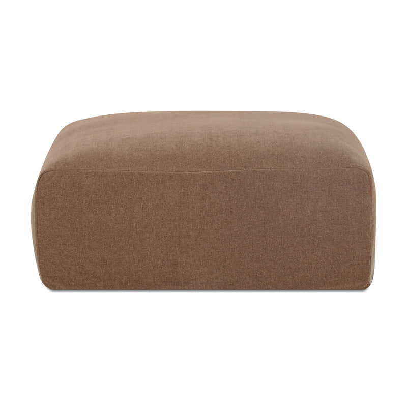 Isla - Accent Ottoman - Light Brown