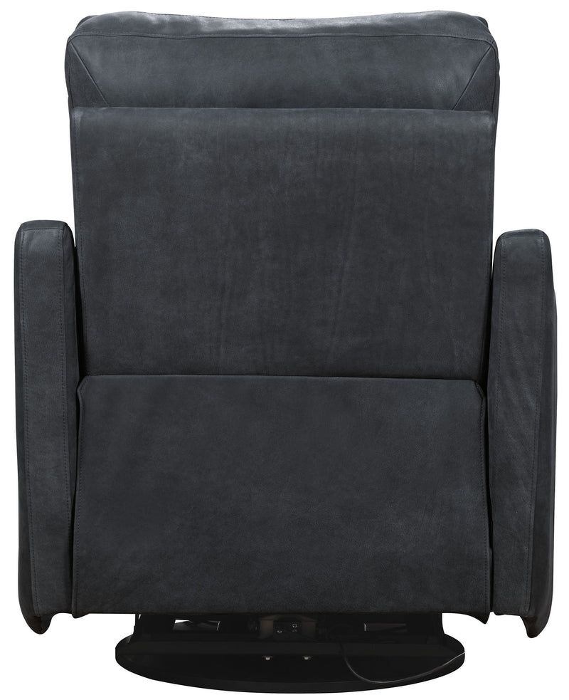 Lewis - Power Swivel Recliner - Black