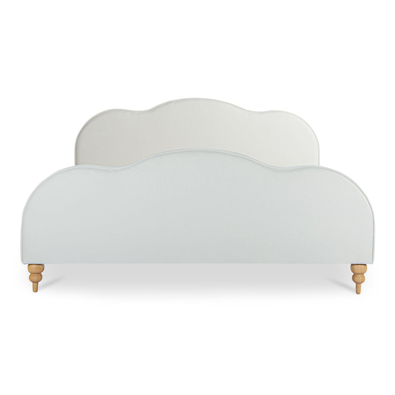 Jacqueline - King Panel Bed - White
