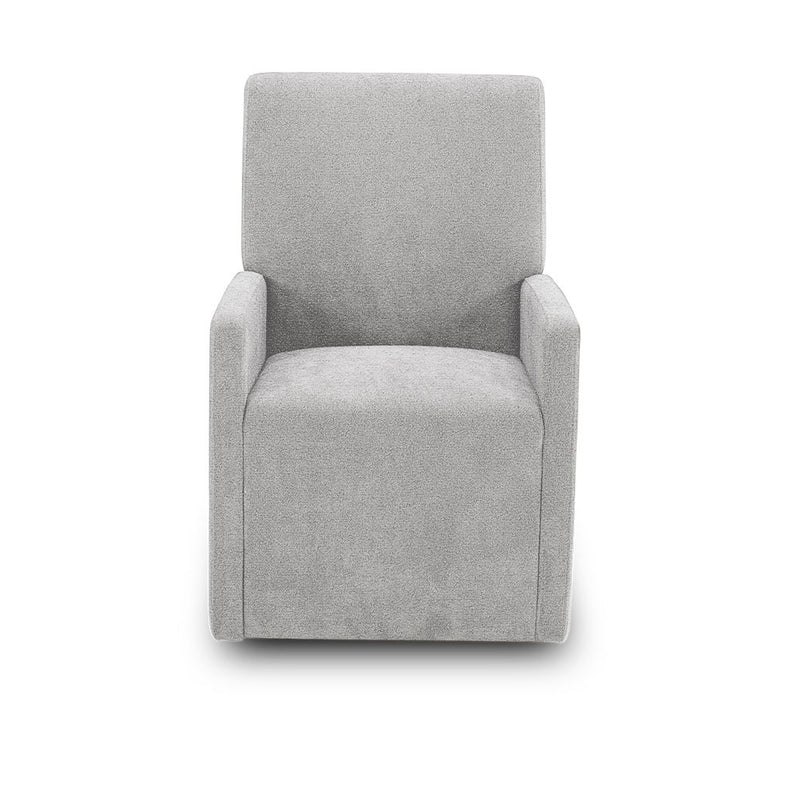 Escape - Dining Upholstered Caster Chair - Mirage Mist
