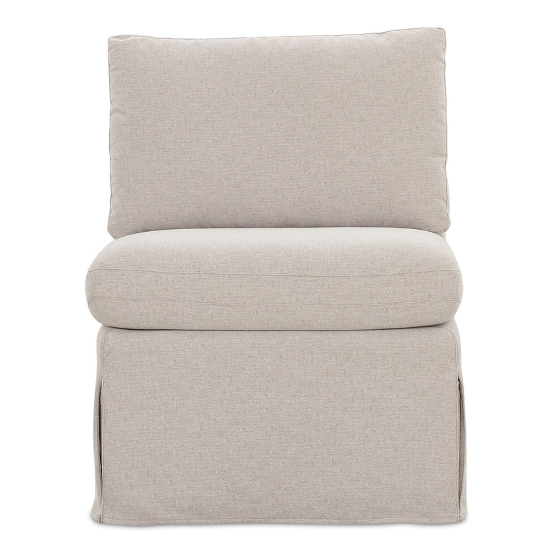 Fable - Slipcover Dining Slipper Chair - Beige