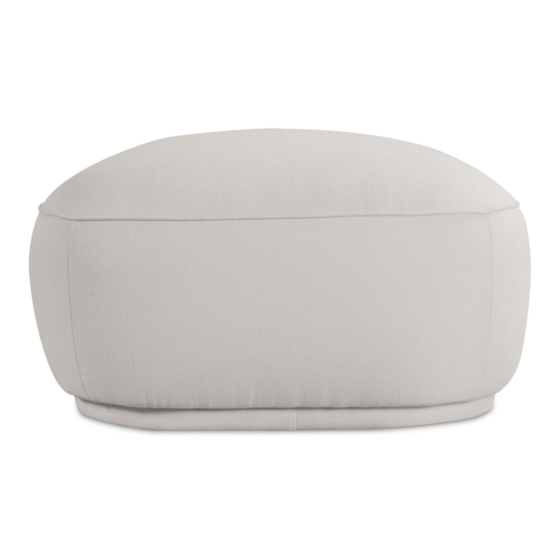 Marion - Rectangular Ottoman - White