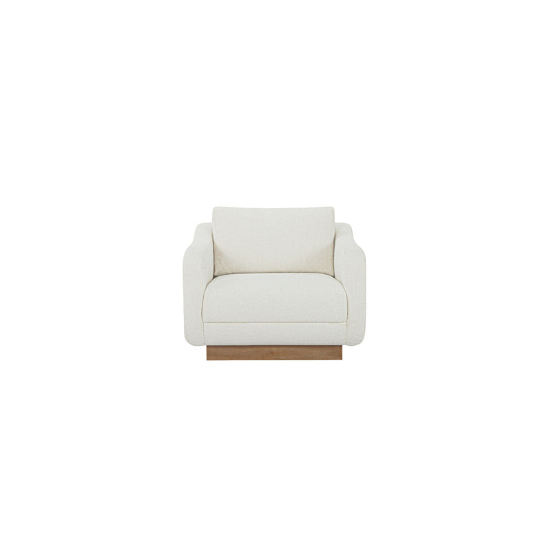 Keane - Accent Chair - White