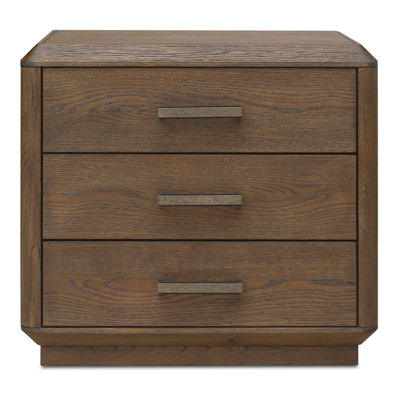 Caleb - Accent Nightstand - Dark Brown