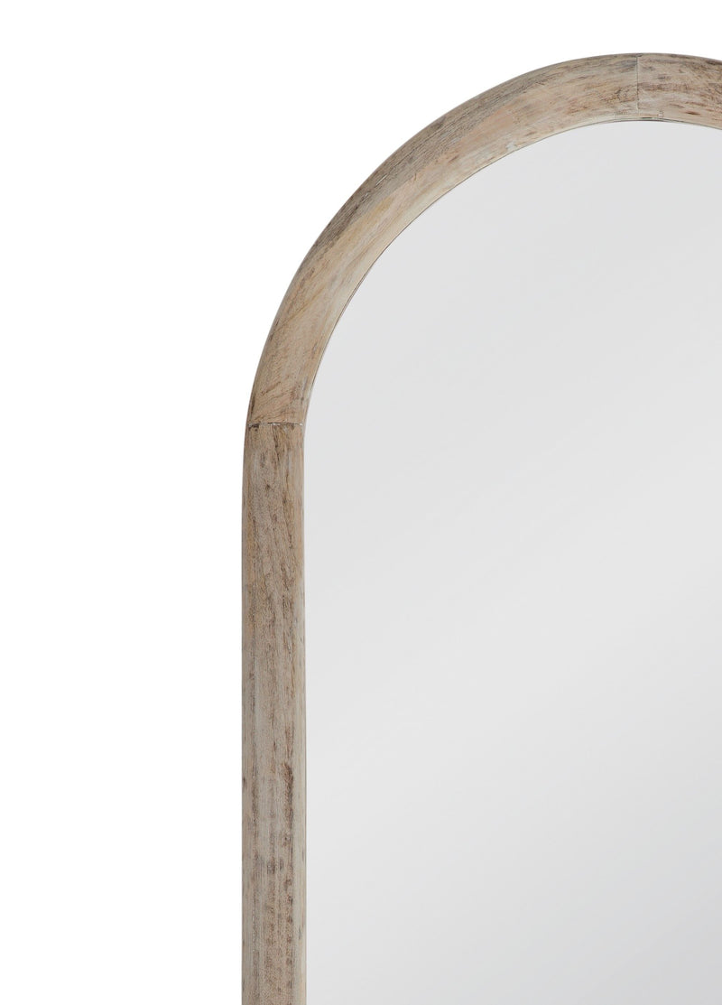 Bay - Floor Mirror - Light Brown