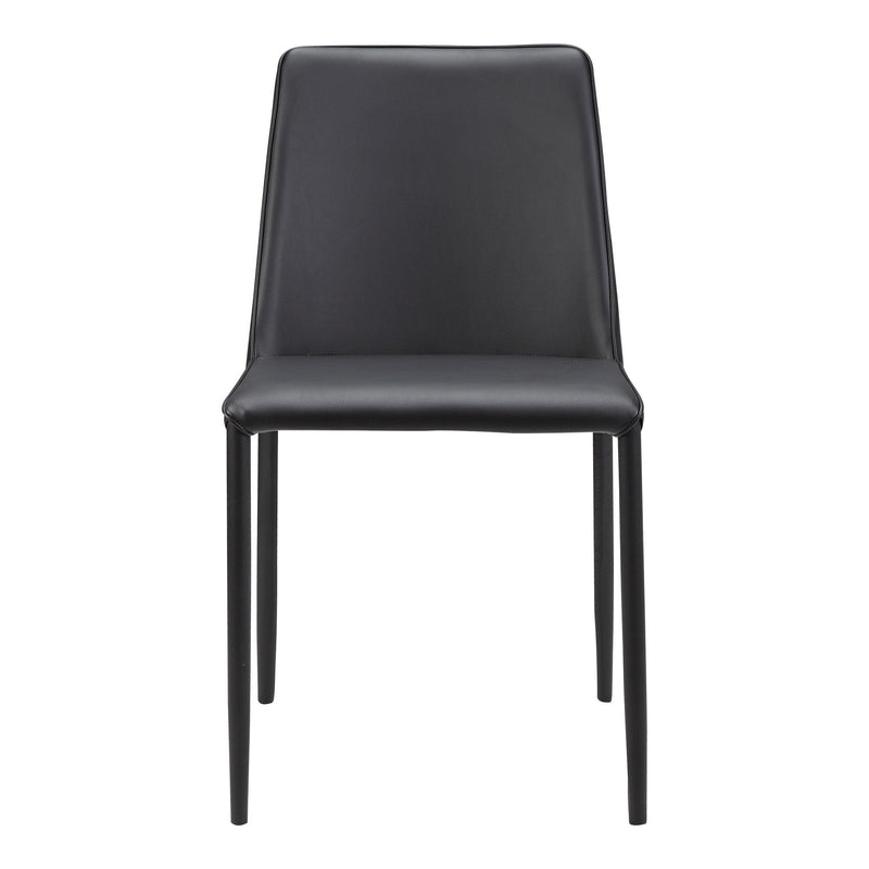 Nora - Vegan Leather Dining Chair (Set of 2) - Black