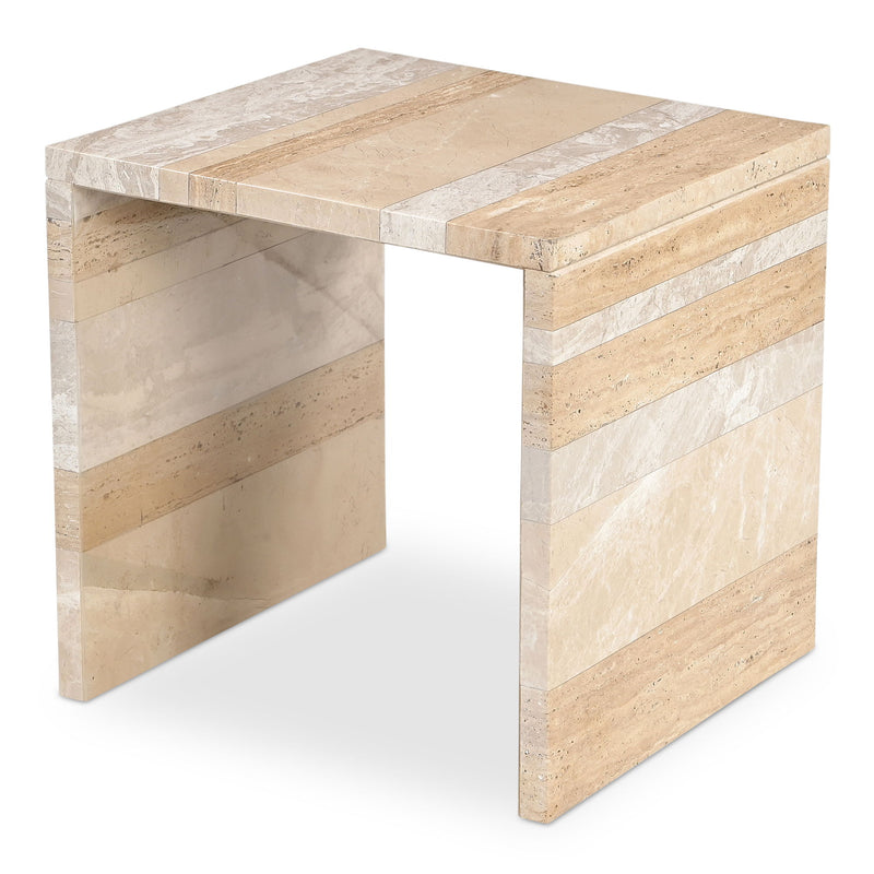 Rosa - Accent Table - Multicolor Marble