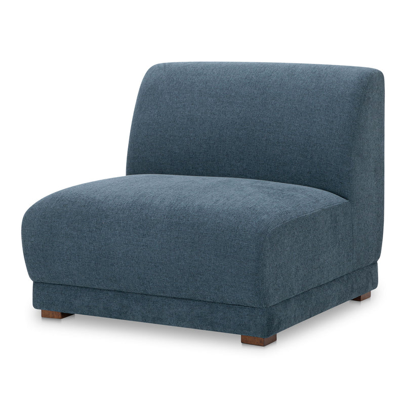 Fraser - Slipper Chair - Deep Blue