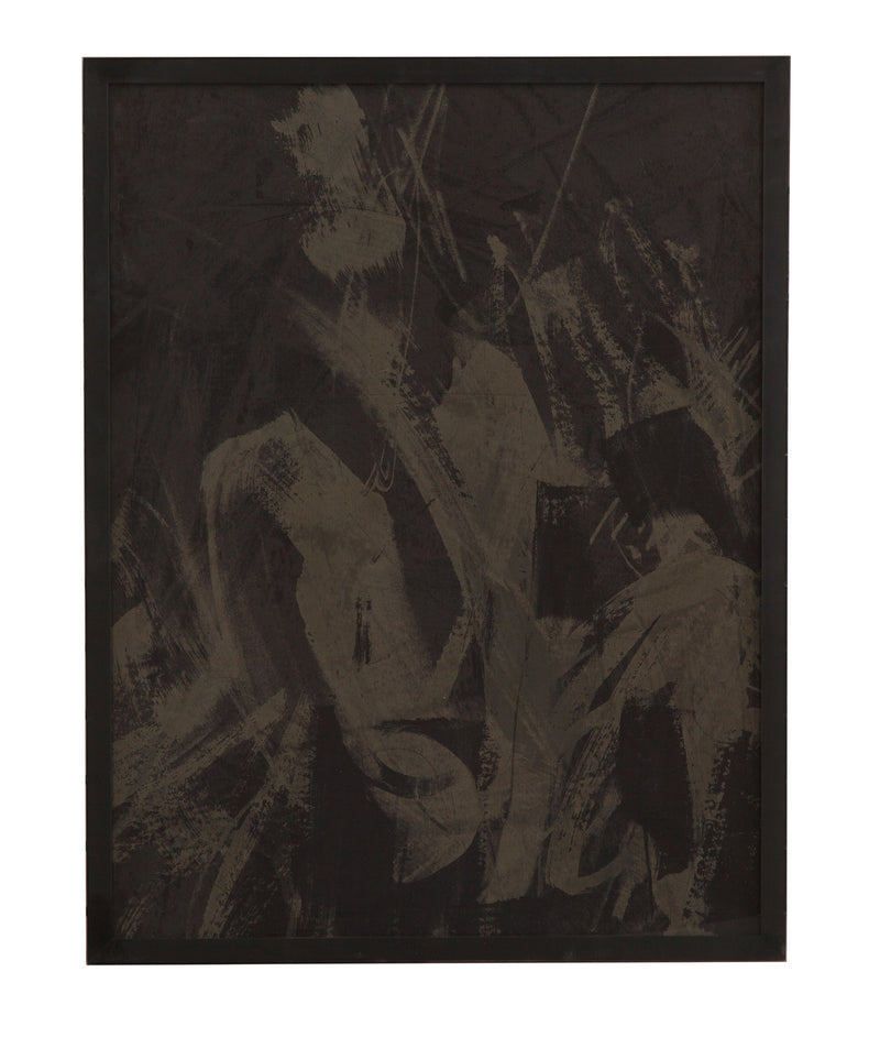 Rain Shadow I Framed Print - Dark Gray