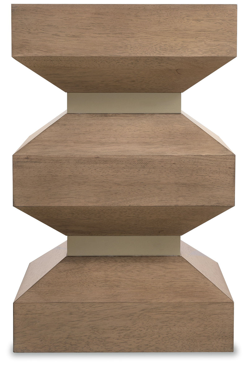 Sonnet - Square End Table - Dark Gray