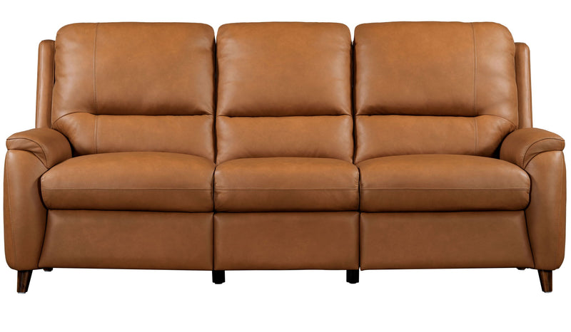 Austin - Power Reclining Sofa P2 - Caramel Cream