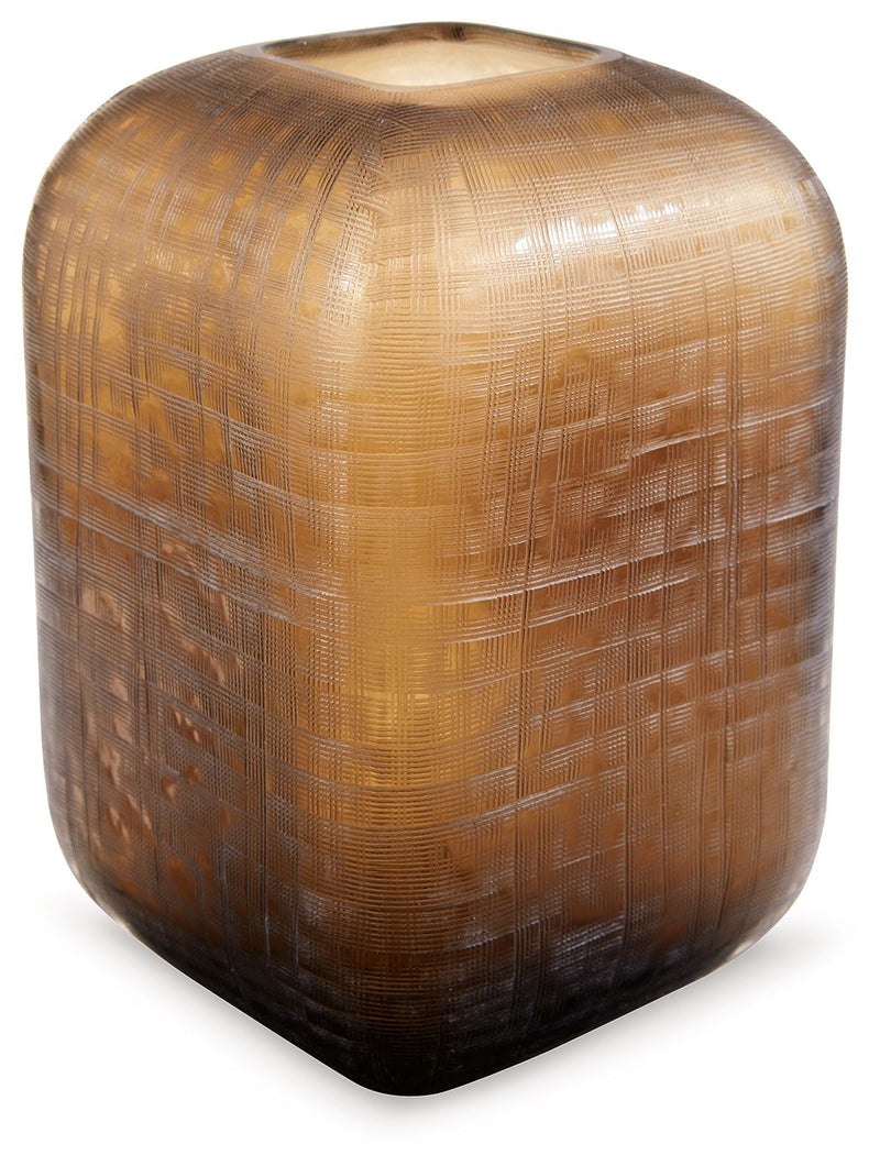 Capard - Indoor/Outdoor Vase - 11" - Brown