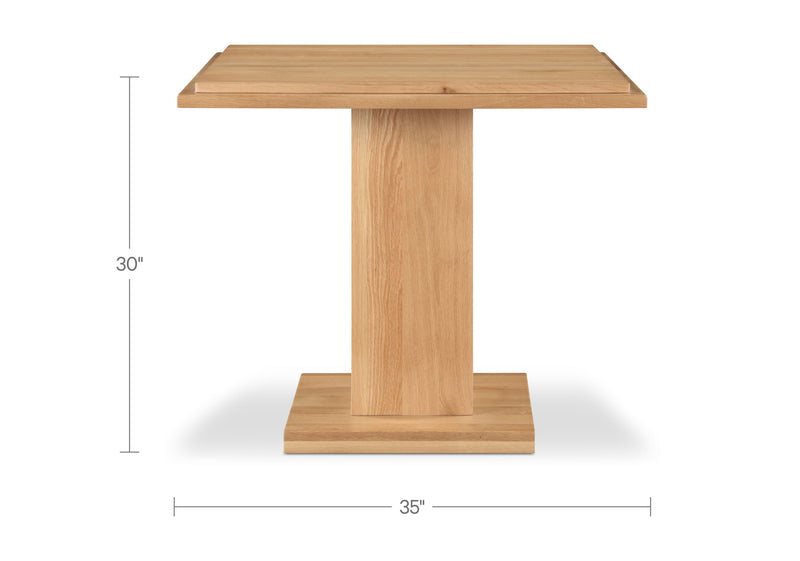 May - Small Bar Table - Light Brown