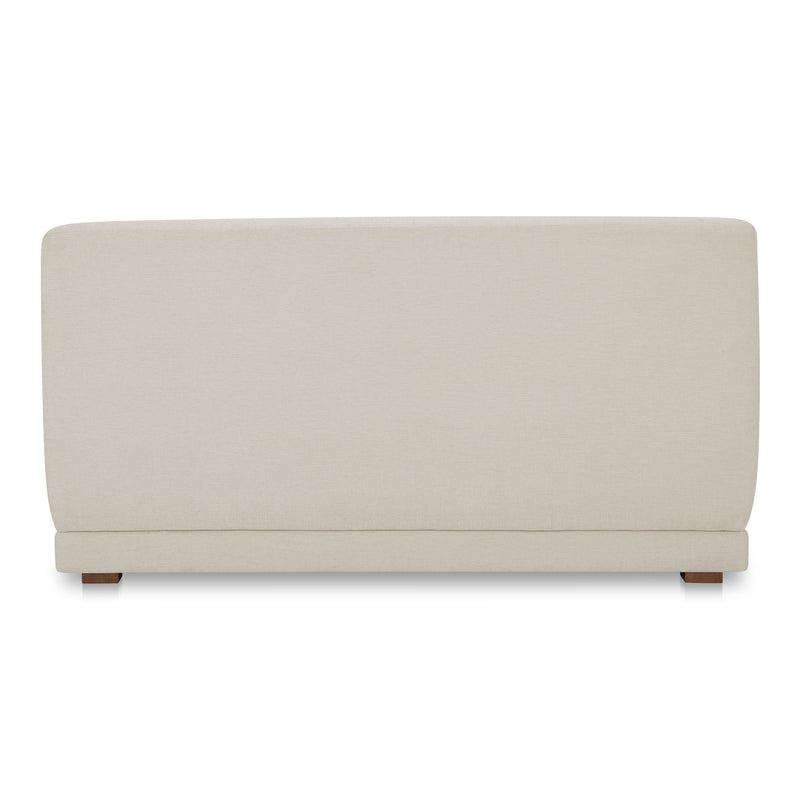 Fraser - Wedge Slipper Chair - Off White