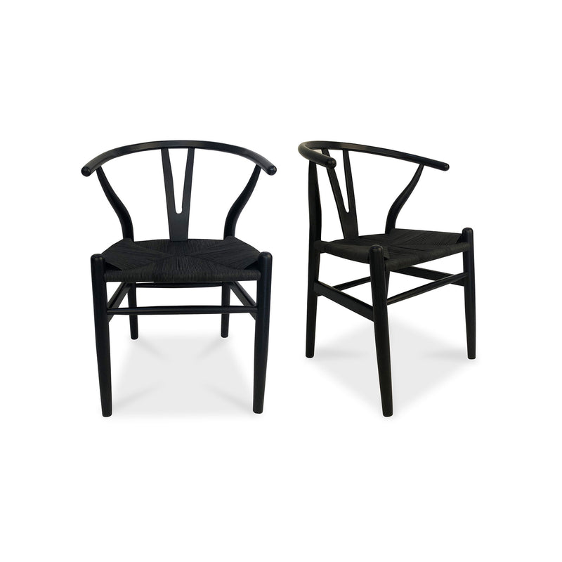 Ventana - Dining Chair (Set of 2) - Black