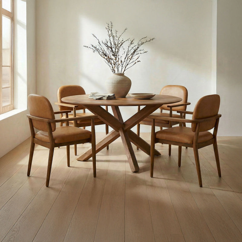 Norrie - Dining Chair - Brown
