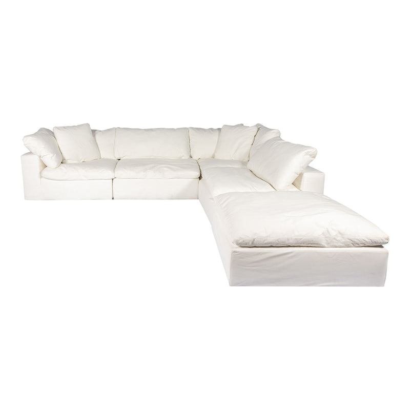 Clay - Livesmart Fabric Dream Modular Sectional - Cream