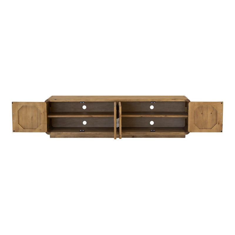 Monterey - Media Cabinet - Rustic Blonde