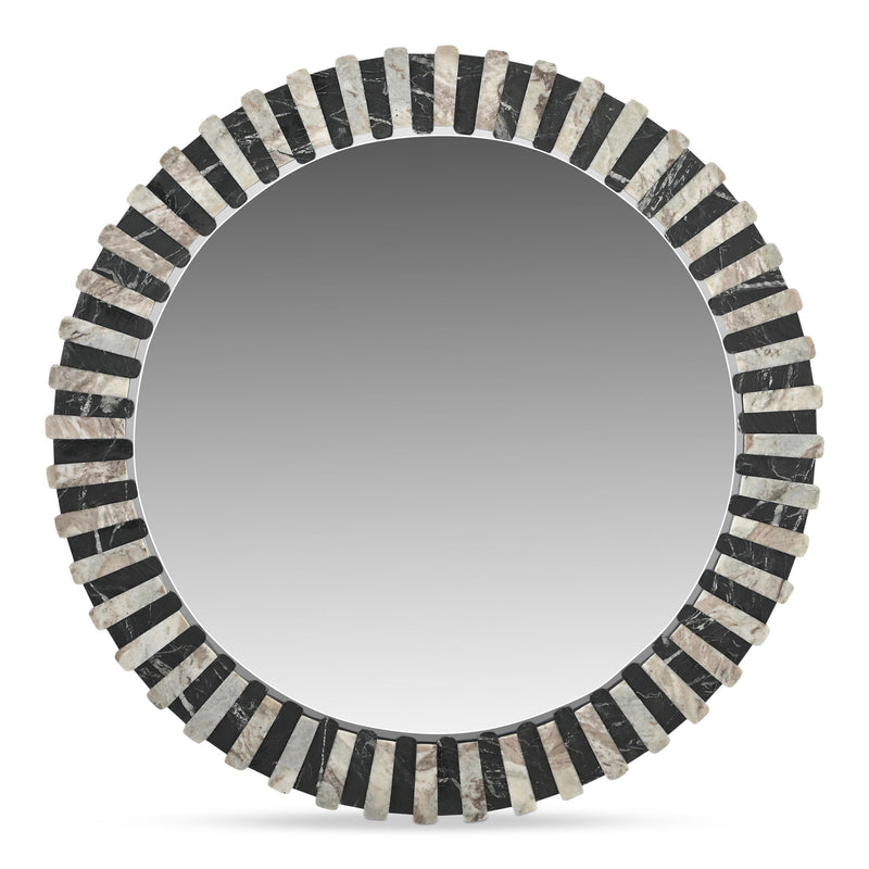 Isolde - Mirror - Black / Beige