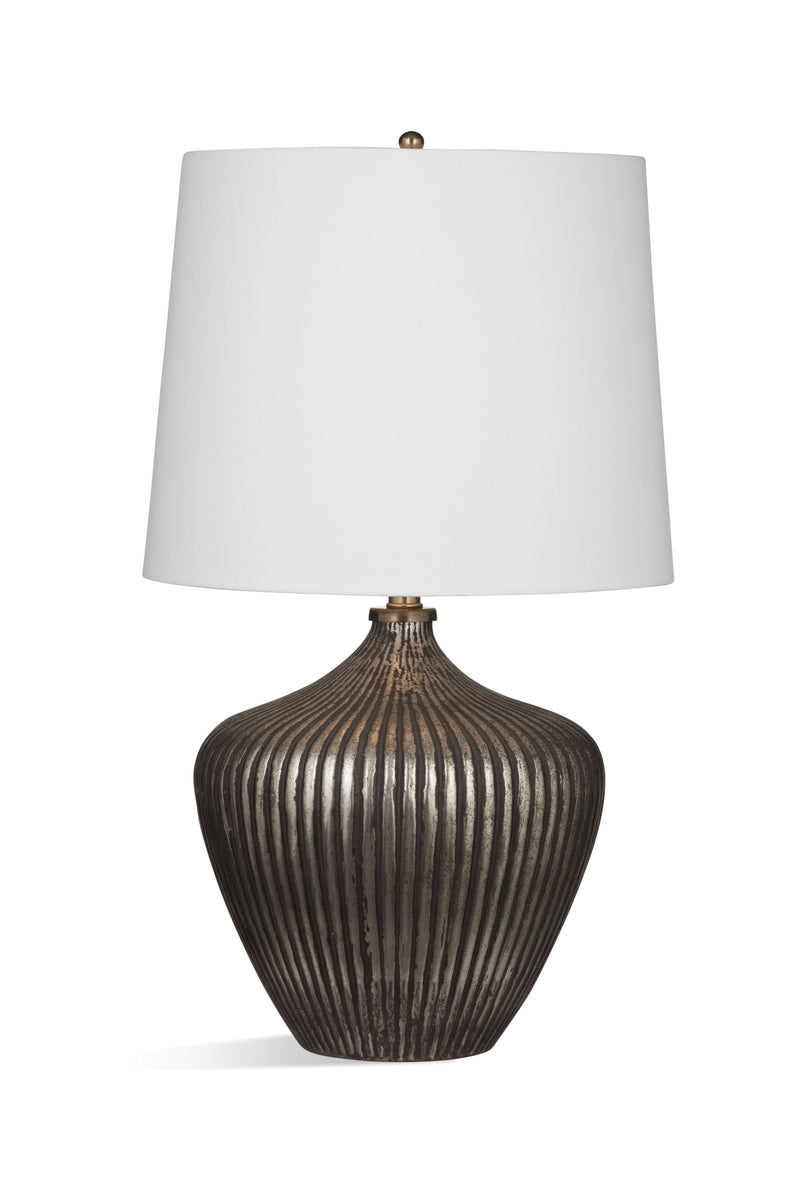 Sanbro - Table Lamp - Dark Gray / White