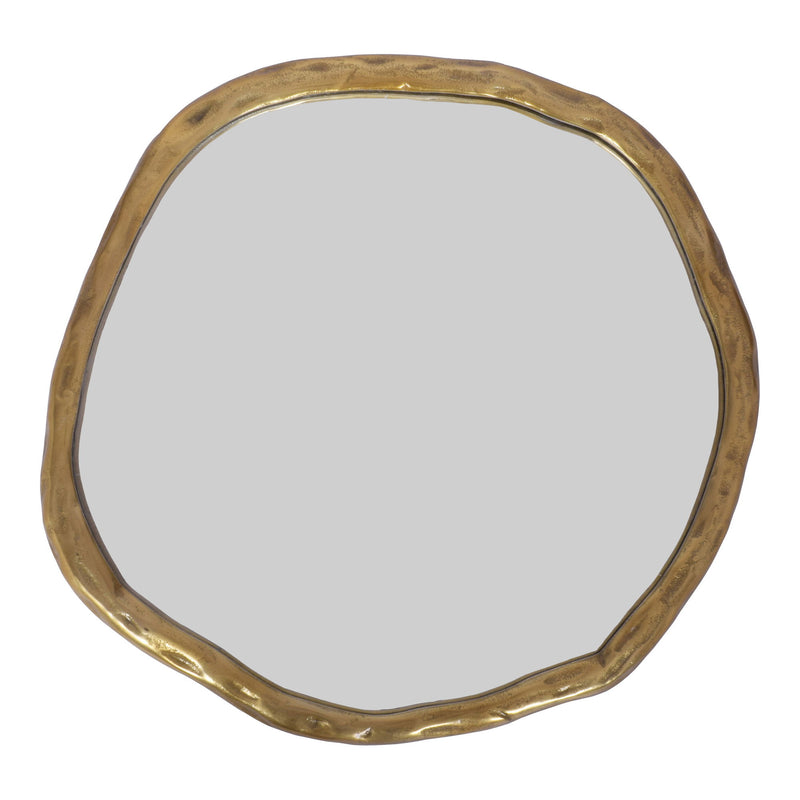 Foundry - Small Mirror - Light Brown