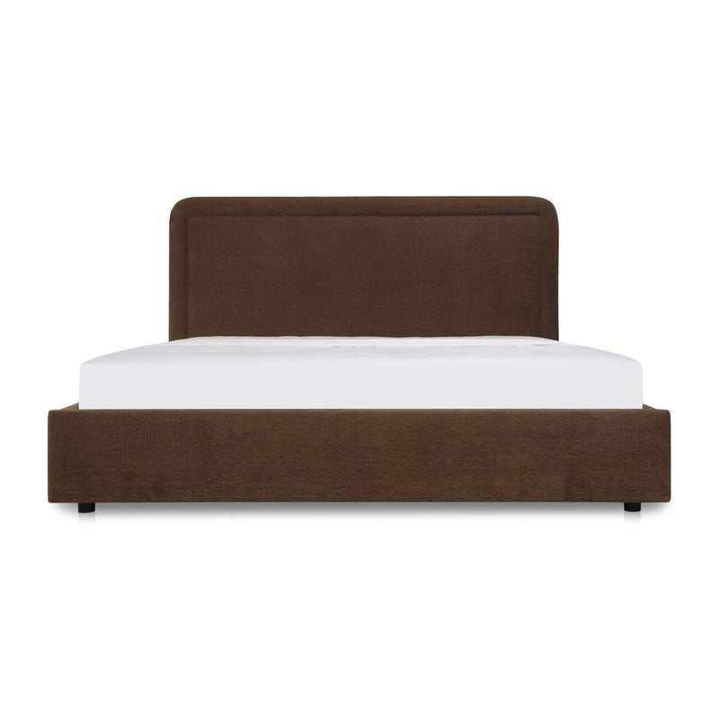 Simon - Queen Storage Bed - Brown