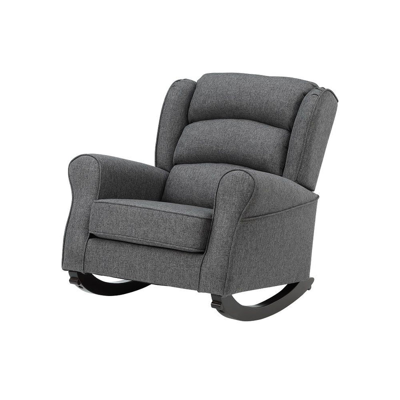 Fabien - Rocking Chair - Gray Fabric