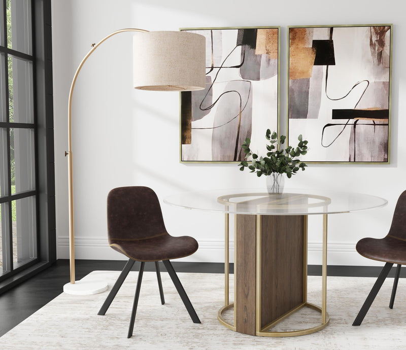 Standards Canvas Art (Set of 2) - Pearl Silver