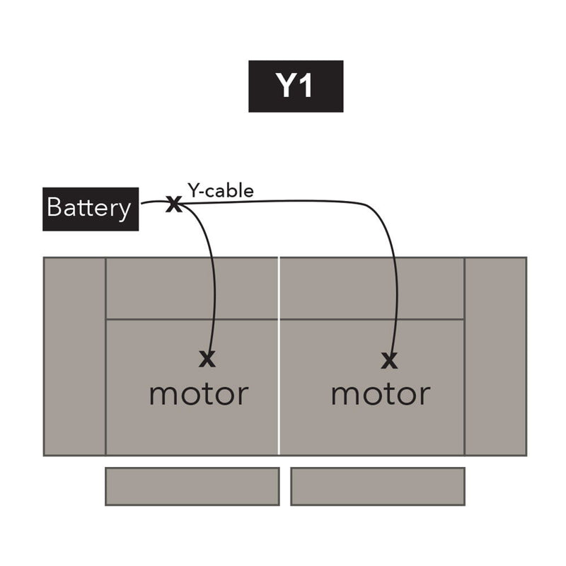 Freemotion - Y cable - Black