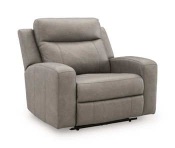 Ellis Court - Zero Wall Power Wide Recliner - Coin
