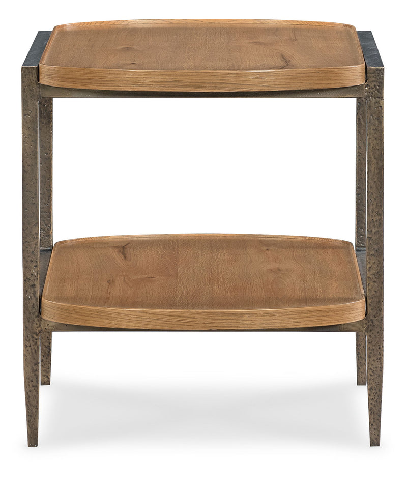 Cashiers - Tiered End Table - Almond
