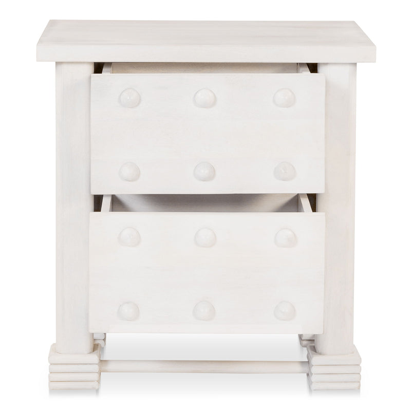 Clement - Nightstand - Whitewashed