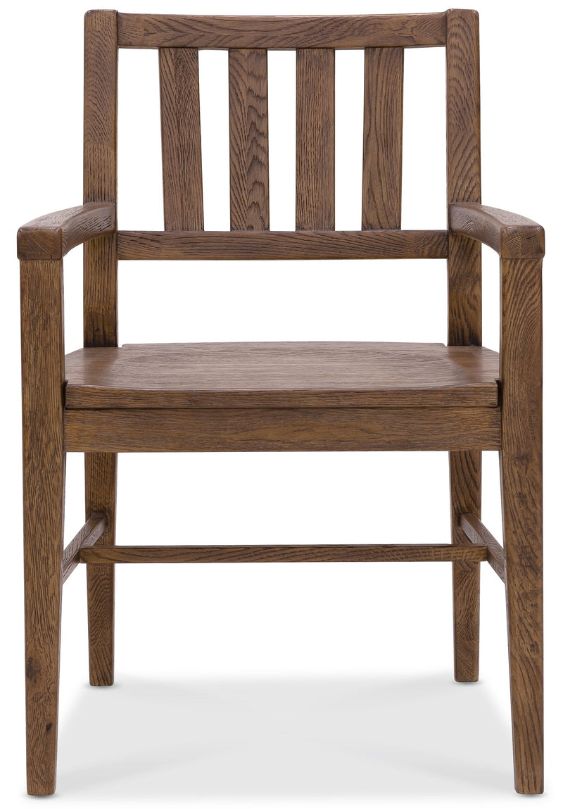 Driftwood - Splatback Arm Chair (Set of 2)