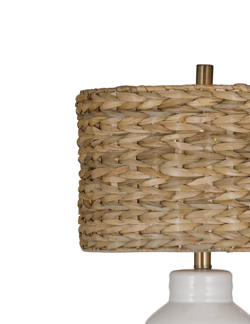 Tigris - Table Lamp - White / Light Brown