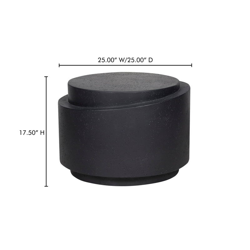 Cosmo - Outdoor Accent Table - Black